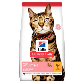 Hill's Gatto adult light medium pollo 1,5 kg