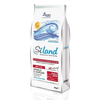 Siland Cane adult mini maiale e agrumi 3kg - 