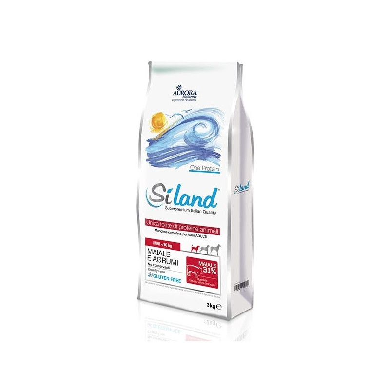 Siland Cane adult mini maiale e agrumi 3kg - 