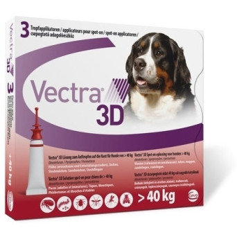 Ceva Vectra 3D red for dogs...