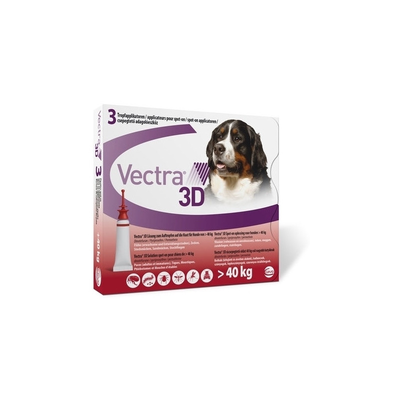 Ceva Vectra 3D rosso per cani oltre 40 kg - 