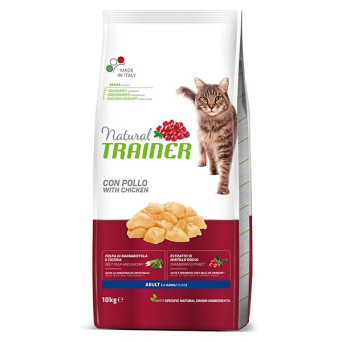 Natural Trainer Cat Adult mit Huhn 10 kg