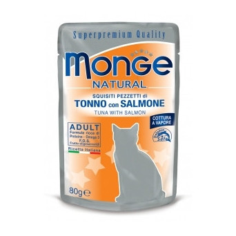 Monge Natural Superpremium Tonno con Salmone 80 gr. - 