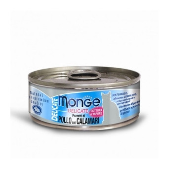 Monge Natural Superpremium Pezzetti Pollo-Calamari 80 gr