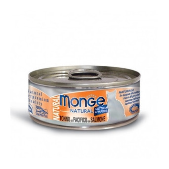 Monge Natural Superpremium Tonno del Pacifico-Salmone 80 gr - 