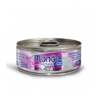 Monge Superpremium Tonno-Petto di Pollo-Manzo 80 gr - 