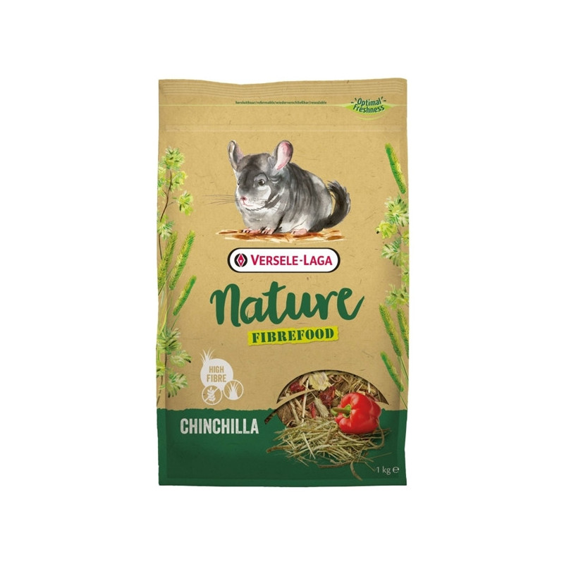 VERSELE-LAGA Nature Fibrefood Chinchilla 1 kg. - 