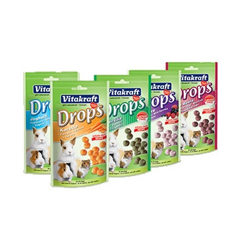 VITAKRAFT Drops per Roditori con Yogurt 75 gr. - 