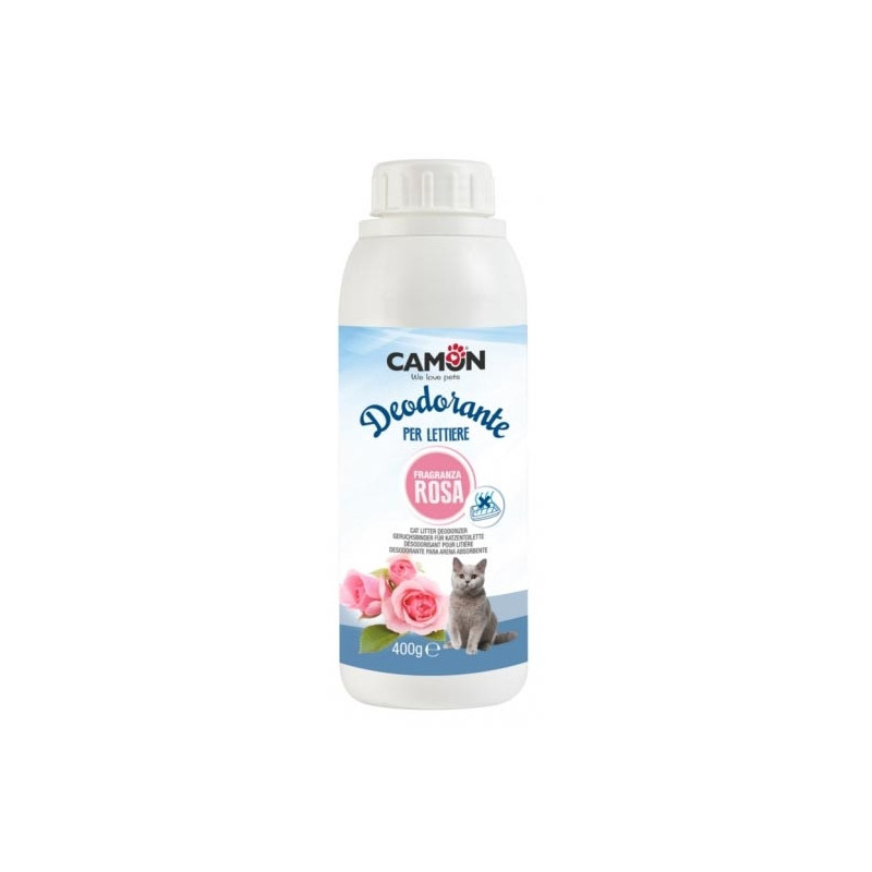 CAMON Deodorante per Lettiere con Essenza Floreale 400 gr. - 