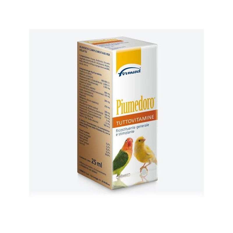 FORMEVET Piumedoro Tuttovitamine 25 ml. - 