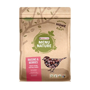 VERSELE-LAGA Menu Nature Raisins & Berries 600 gr. - 