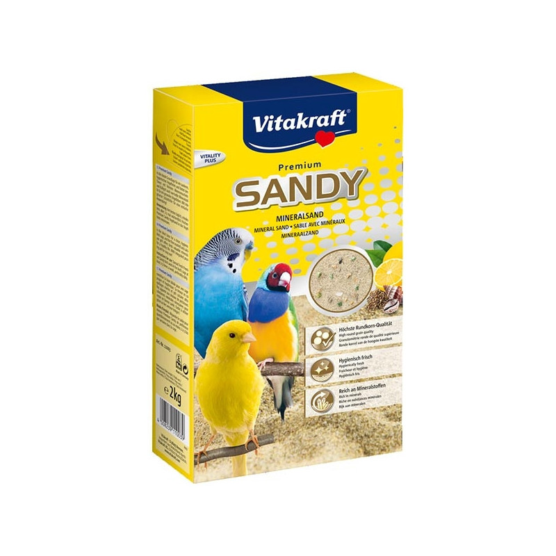 VITAKRAFT Sandy Bird 3 Plus 2 kg. - 