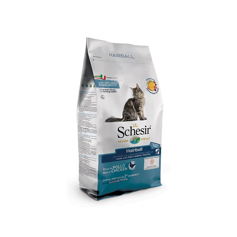 Schesir Gatto Hairball con Pollo 400 g - 