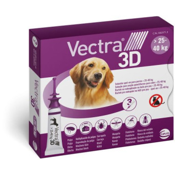 Ceva Vectra 3D purple for dogs 25-40 kg