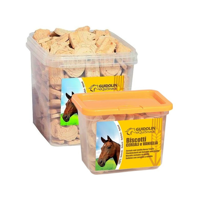 2G PET FOOD GUIDOLIN GIANNI Equisnack Biscotti ai Fiocchi di Cereali e Vaniglia 700 gr. - 