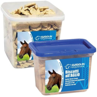 2G PET FOOD GUIDOLIN GIANNI Equisnack Biscotti all'Aglio 700 gr. - 