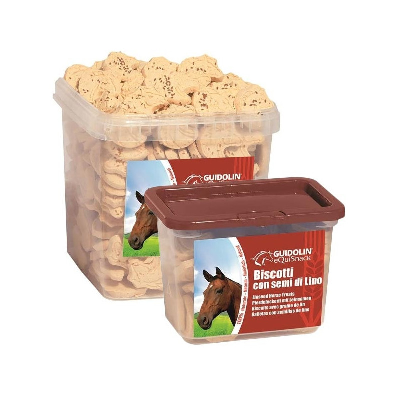 2G PET FOOD GUIDOLIN GIANNI Equisnack Biscotti con Semi di Lino 700 gr. - 