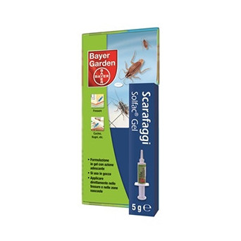 BAYER CROPSCIENCE Solfac Gel Scarafaggi 1 Siringa da 20 gr. - 