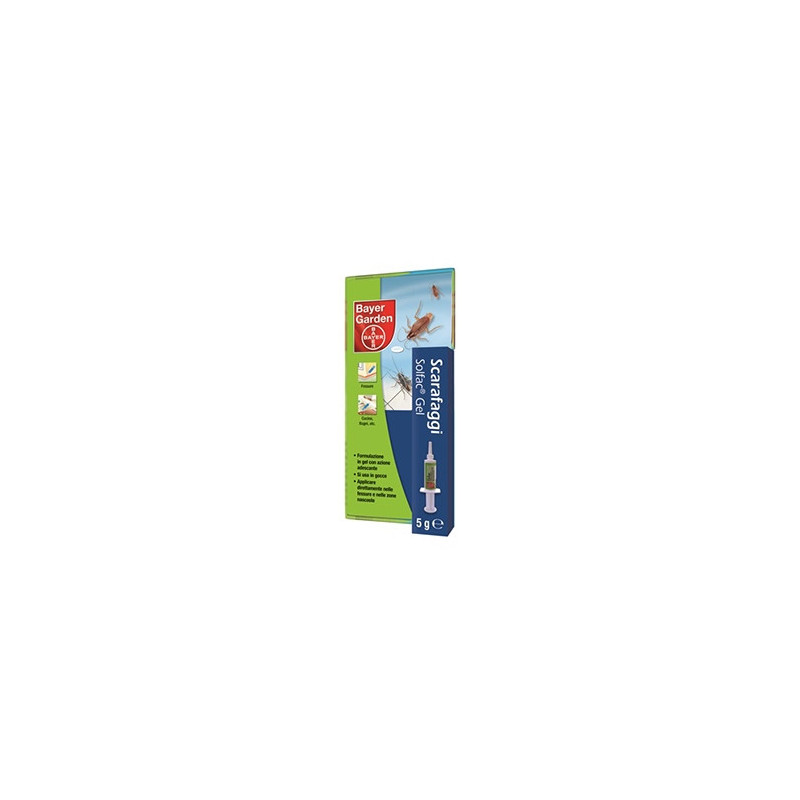 BAYER CROPSCIENCE Solfac Gel Scarafaggi 1 Siringa da 20 gr. - 