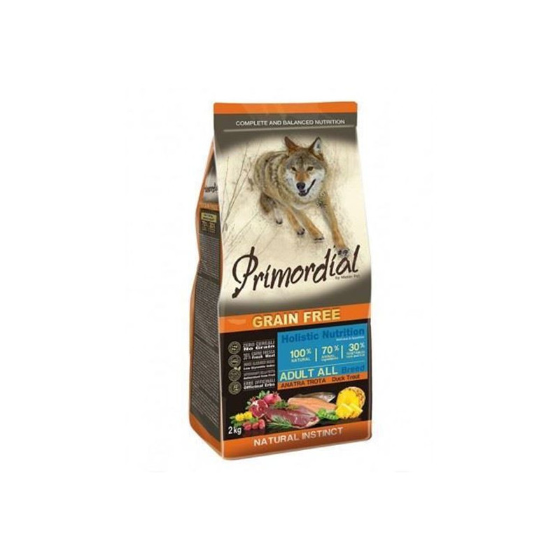 PRIMORDIAL Adult Anatra e Trota Grain Free 12 kg. - 