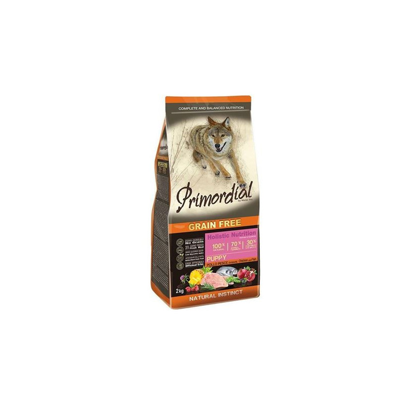 PRIMORDIAL PUPPY Pollo e Pesce Grain Free 2 kg. - 