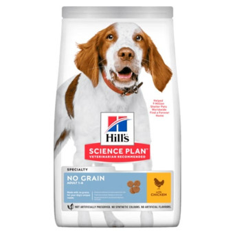 HILL'S Cane No Grain Adult Medium al Pollo 12 kg - 