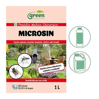 GREEN RAVENNA Microsin Insetticida 1 lt. - 