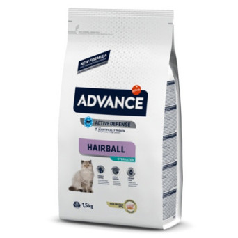 ADVANCE Diet Hairball Sterilized Gatto 1,5 kg. - 