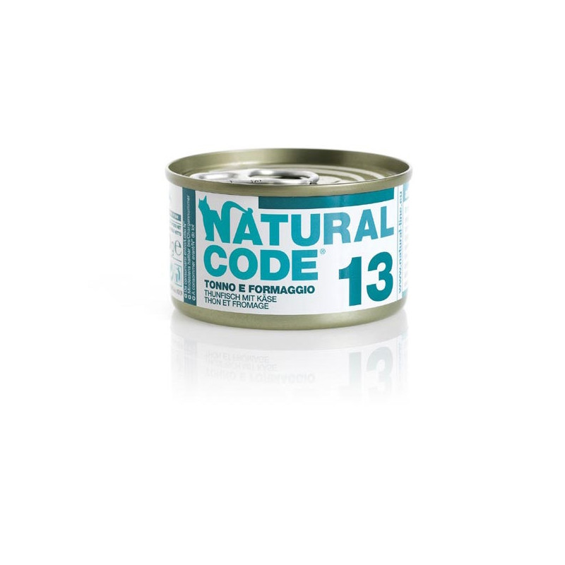 Natural Code 13 Tonno e Formaggio 85 gr. - 