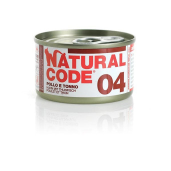 Natural Code 04 Pollo E Tonno 85 gr.