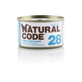 Natural Code - 28 Tuna and mixed sea in jelly 85 gr.