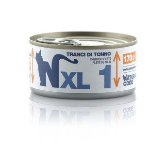 Natural Code - XL 1 with Tuna Slices 170 gr.