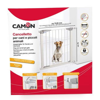 CAMON für Hunde und Kleintiere Tor - C080 1 Zubehör | h76 x 79/86 cm