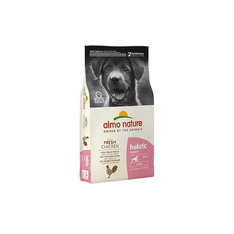 ALMO NATURE Holistic Large Puppy Pollo e Riso 12 kg. - 