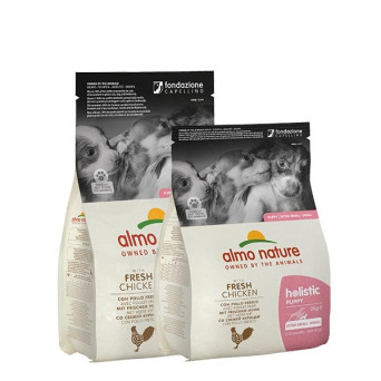 ALMO NATURE Holistic Small Puppy Pollo e Riso 400 gr.