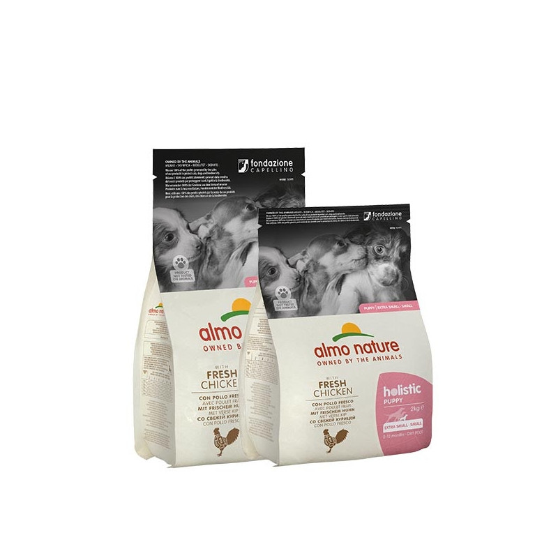 ALMO NATURE Holistic Small Puppy Pollo e Riso 2 kg. - 