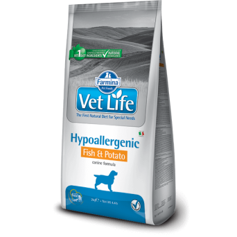 FARMINA VET LIFE Hypoallergenic Fish & Potato 2 kg. - 