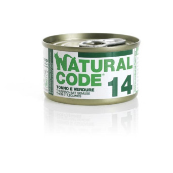 NATURAL CODE -14 Thunfisch und Gemüse 85 gr.