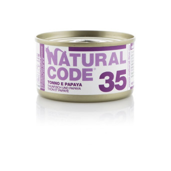 NATURAL CODE - 35 Tuna and Papaya 85 gr.