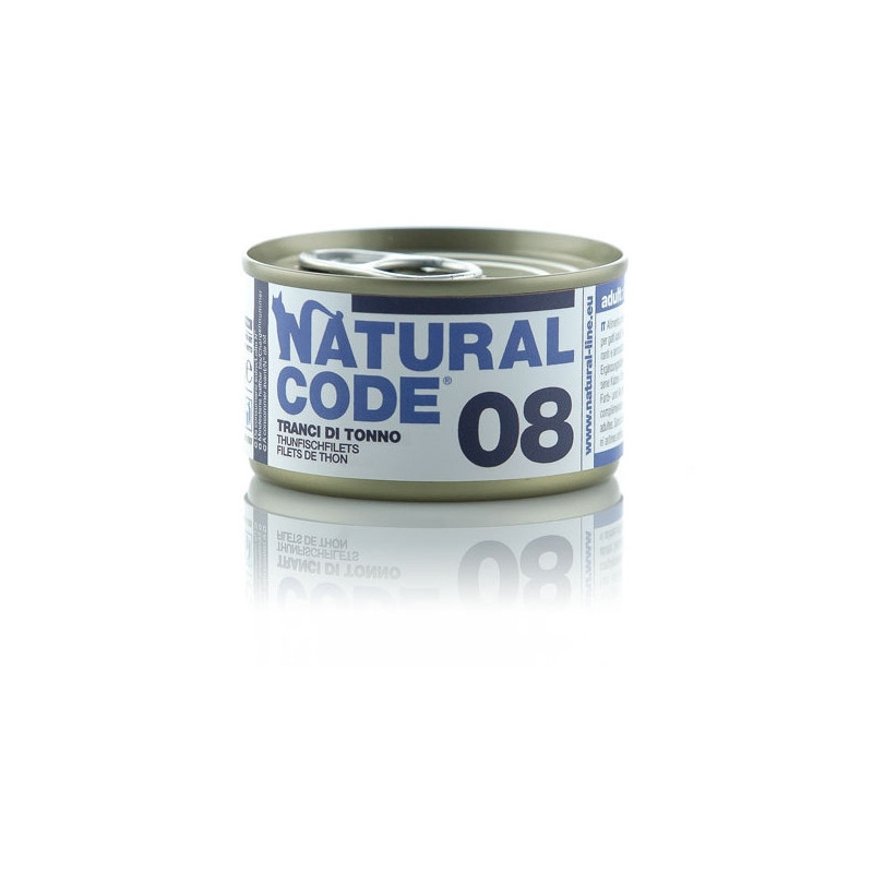 NATURAL CODE 08 Tranci di Tonno 85 gr. - 