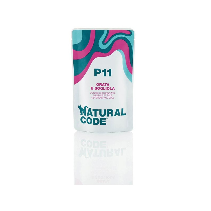 Natural Code P11 Orata e Sogliola in Acqua di cottura (1 bustina 70 gr.) - 