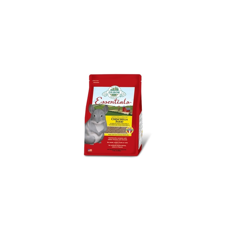 OXBOW ANIMAL HEALTH Essentials Chinchilla Food 1.36 kg. - 