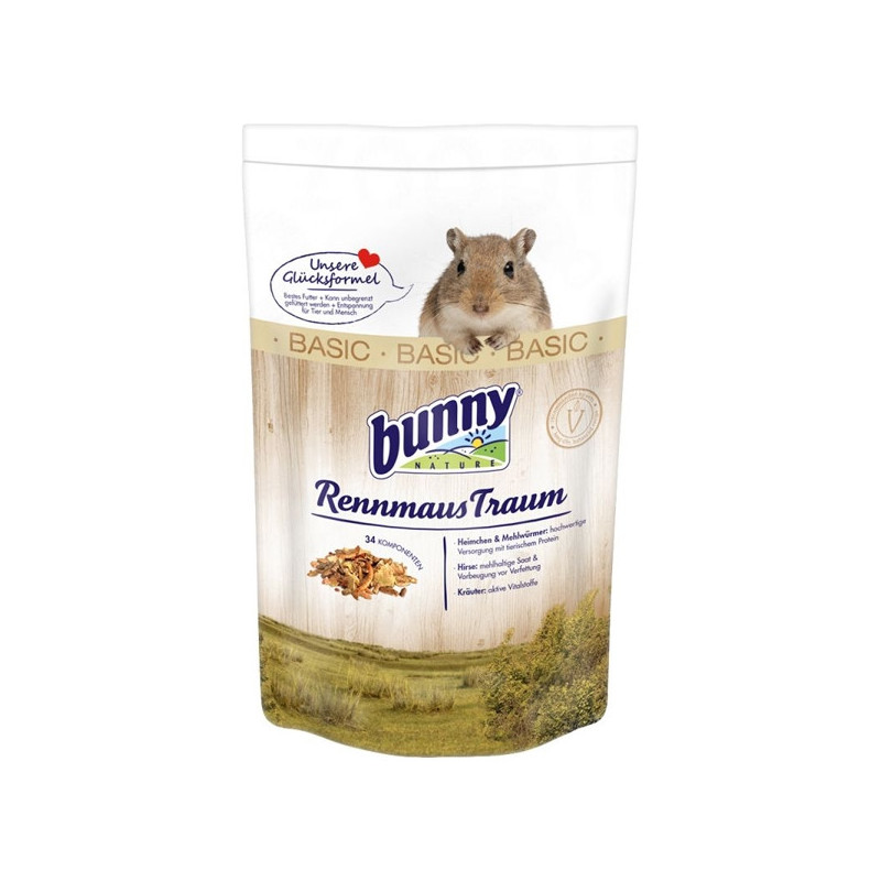 BUNNY Sogno per Gerbilli Basic 400 gr. - 