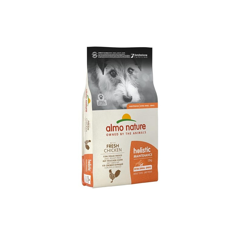 ALMO NATURE Holistic XSmall & Small Pollo e Riso 12 kg. - 