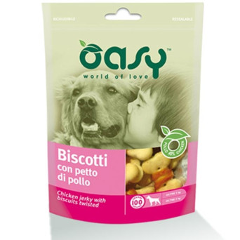 OASY Snack Biscotti con Petto di Pollo 100 gr. - 