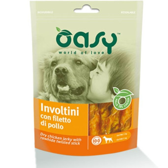 OASY Snack Involtini con filetto di Pollo 100 gr. - 