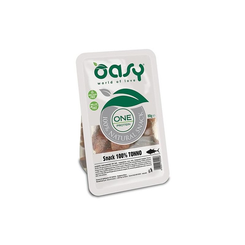 OASY Snack One Protein 100% Tonno 80 gr. - 