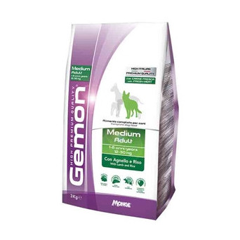 GEMON Dog Medium Adult con Agnello e Riso 15 kg. - 