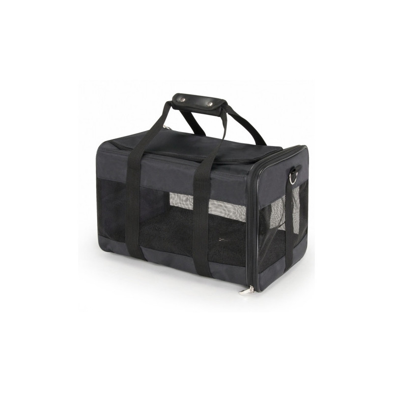 CAMON Trasportino per Piccoli Animali Nero 53x32x32 cm. - 