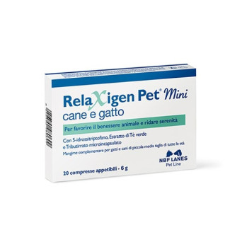 NBF Lanes - Relaxigen Pet Mini 20 cpr.(cane e gatto) - 